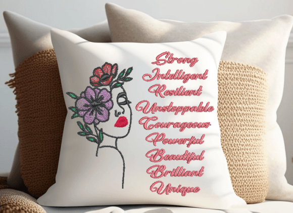 National Women’s Embroidery Design